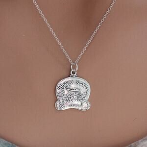 Sterling Silver Hawaiian Islands Charm Necklace